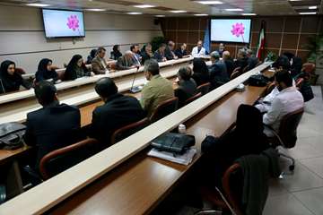 جلسه مدیران گروه های آموزشی در بیمارستان رفیده